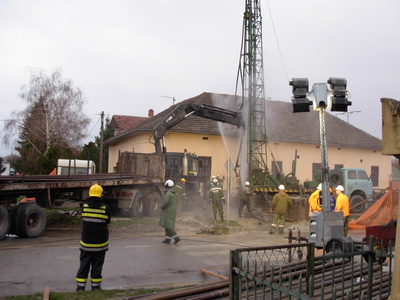 Erupcija gasa u Donjem gradu u Bečeju - drugi dan